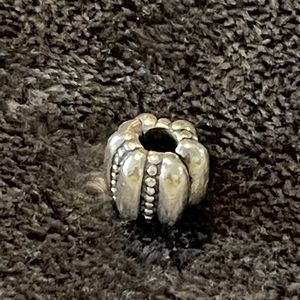 Pandora silver beaded clip